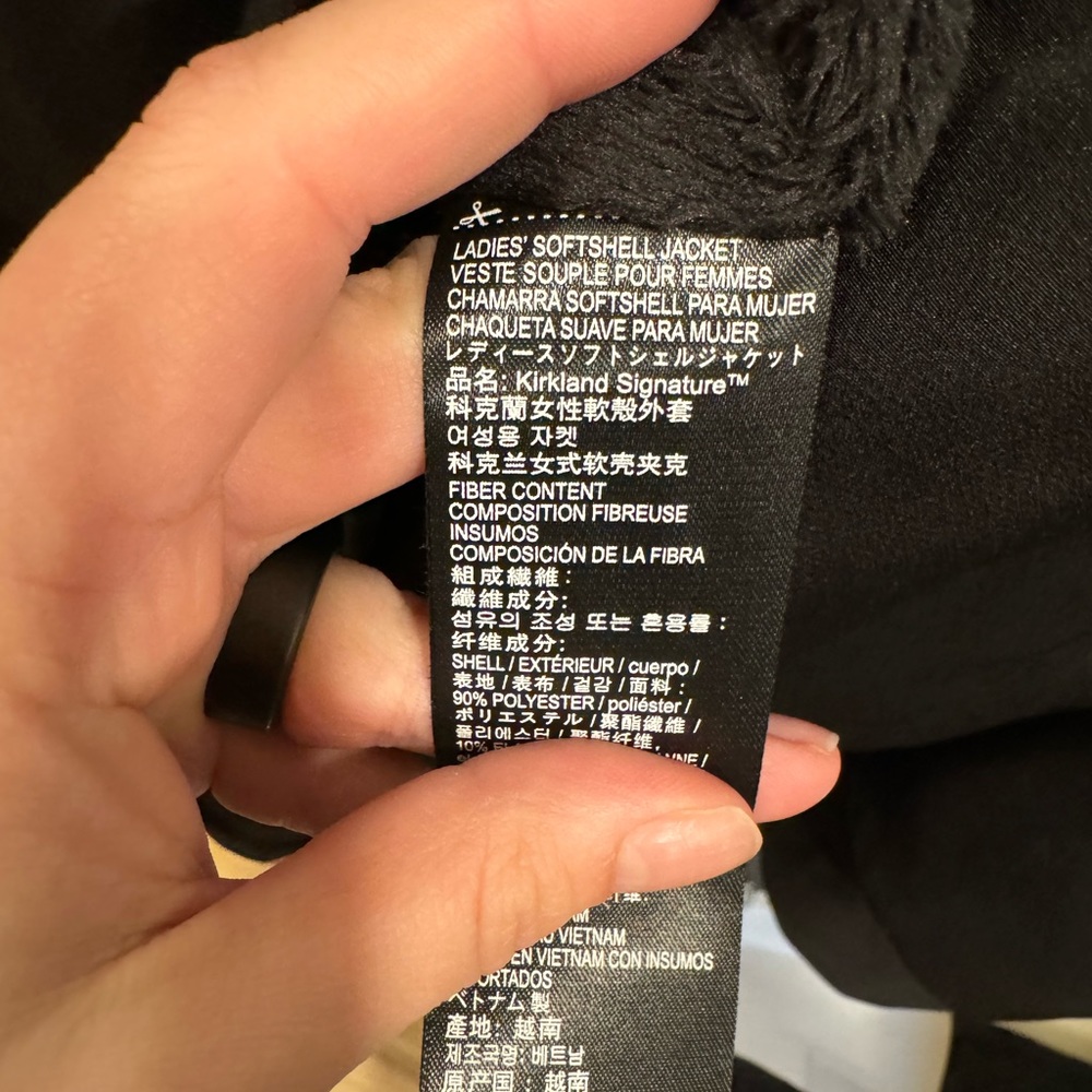 Black Soft Shell Jacket - Picture 6 of 6